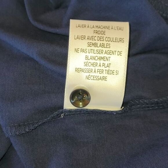 Robert Graham Stone Trail Logo Short Sleeve Navy Sz. XL Polo Golf Shirt - Picture 12 of 16